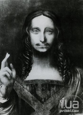 Новое полотно Леонардо да Винчи  (фрагмент)